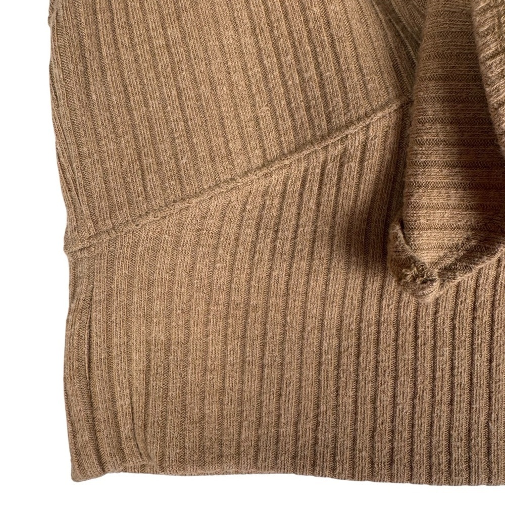 Abercrombie & Fitch Tie Knot Crop Ribbed Tank Top Size XXS Tan - Picture 2 of 4